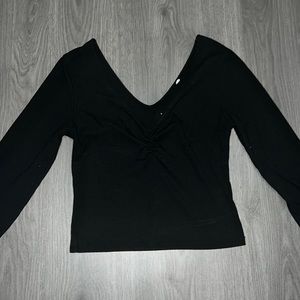 Pacsun basics collection Small black long sleeve top